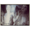 Erotic Study by Pjotr Van Moock: Experimental Take Of 2 Nude Females (Vintage XL Photo 21 x 28 CM 1980s)