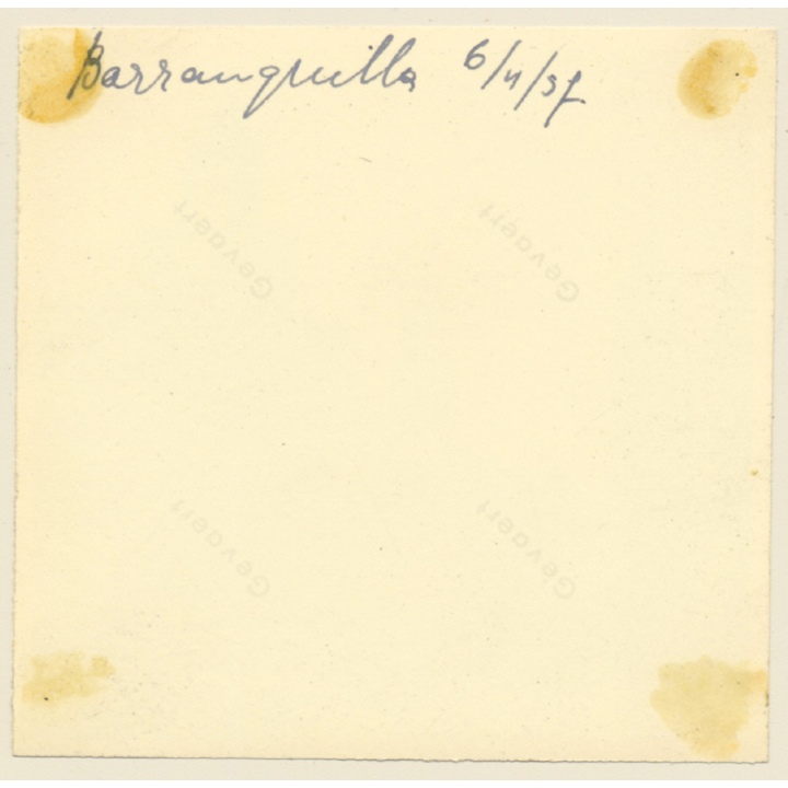 Barranquilla / Colombia: Iglesia De Sant Nicolás De Tolentino (Vintage Photo 1957)