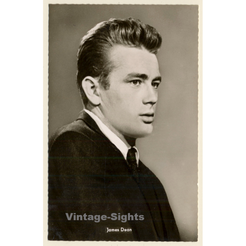 James Dean *2 / Actor - Kolibri Verlag (Vintage RPPC 1950s/1960s)