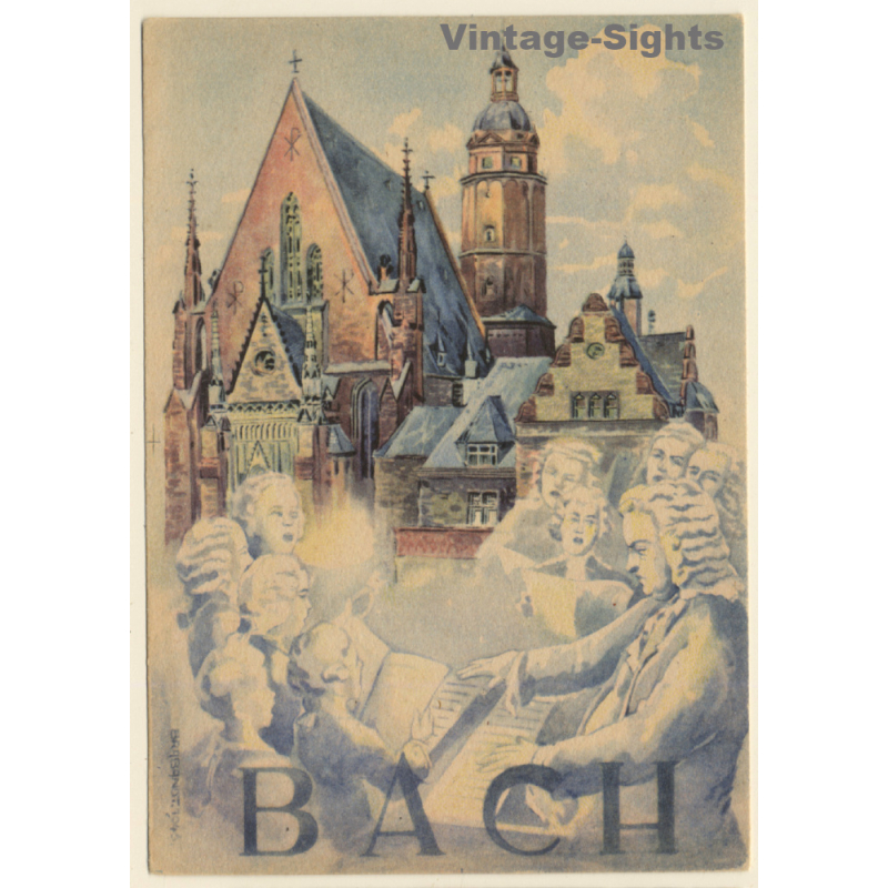 1. Leipziger Friedensmesse / J.S. Bach (Vintage Artist PC 1947)