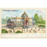 Weltausstellung Paris 1900 / Millionen-Palast (Vintage PC Litho)