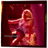 Erotic Study: Racy Blonde Semi Nude Leaning Against Tree*1 (Vintage Diapositive KORENJAK 1970s/1980s)