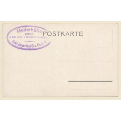 Adalbert Holzer: Meilerhütte / Garmisch-Partenkirchen (Vintage PC 1920s/1930s)
