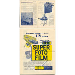 Le Tamis N° 9 - 1954: Int. Revue De La Serigraphie / 2 Silkscreen Prints (Vintage Magazine)