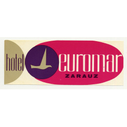 Hotel Euromar - Zarauz (Gipuzkoa) / Spain (Vintage Luggae Label)