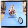 Erotic Study: Cheeky Bikini Girl On Cool Chopper / Lacquer Boots (Vintage Diapositive KORENJAK 1970s/1980s)