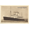 Orient Line: R.M.S. Orontes / Paquebot Postmark (Vintage PC 1949)