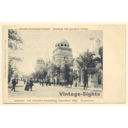 Düsseldorf Industrie & Gewerbe Ausstellung 1897 / Ansicht 1497 (Vintage PC Litho)