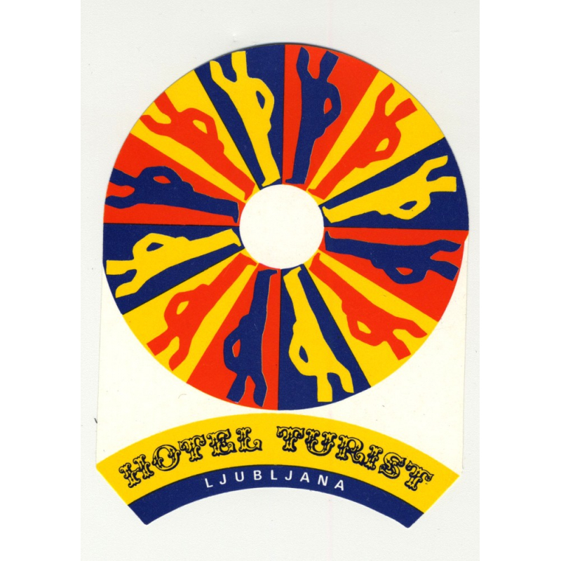 Hotel Turist - Ljubljana / Slovenia (Vintage Luggae Label)