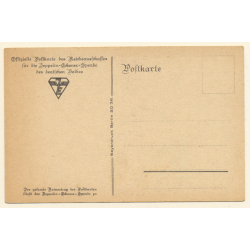Otto Amtsberg: Ein Deutscher Zeppelin / Eckener Spende (Vintage Artist PC 1920s)