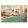 Cannes / France: Hotel Bellevue (Vintage Artist PC 1924)