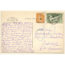 Cannes / France: Hotel Bellevue (Vintage Artist PC 1924)