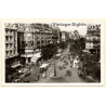 Paris / France: Blvd Italiens - Carrefour Haussmann (Vintage RPPC 1940)