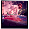 Erotic Study: Semi Nude Redhead Sunbathing*2 / Kneeling (Vintage Diapositive KORENJAK 1970s/1980s)