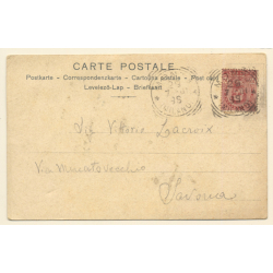 1° Anniversario Della Morte Di S.M. Umberto I. (Vintage PC 1901)