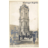Colony Tripoli Italiana: Pasha's Clock Tower (Vintage RPPC ~1910s)
