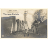 Colony Tripoli Italiana: Village Sciara-Sciat After Fight Oct. 23rd (Vintage RPPC ~1910s)