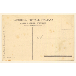 Italo-Turkish War (1911-1912): Tripoli - A Prisoner Of War Revolt (Vintage PC ~1910s)