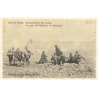 Colony Tripoli Italiana: Zavia El Nayan - Bombardment Of Castle (Vintage PC 1917)