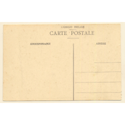 Banana / Congo Belge: Allée De Palétuviers Traversant La Lagune (Vintage PC 1910s/1920s)