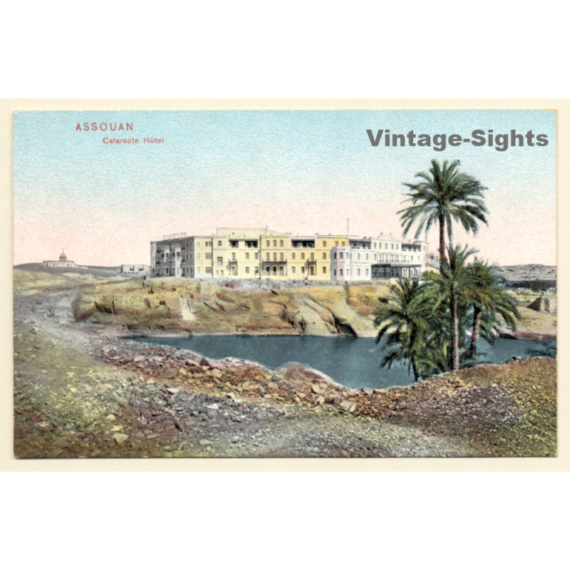 Assouan / Egypt: Catarecte Hotel (Vintage PC) Assouan / Egypt: Catarecte Hotel (Vintage PC)