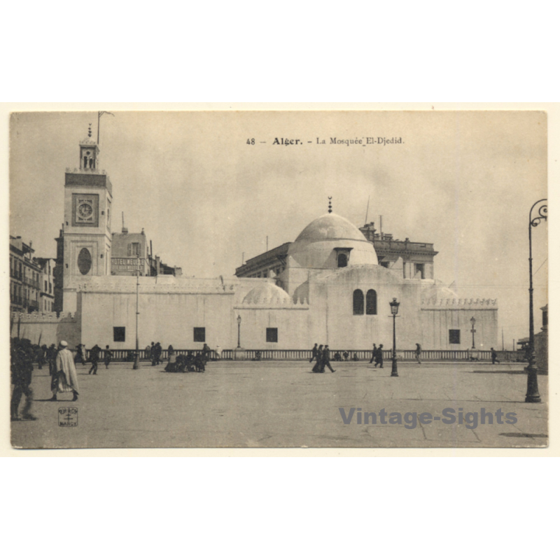 Algiers / Algeria: La Mosquée El-Djedid (Vintage PC ~1900s/1910s) Algiers / Algeria: La Mosquée El-Djedid (Vintage PC ~1900s/1910s)