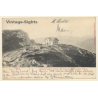 Austria: Habsburghaus / Mountain Panorama (Vintage PC 1903)