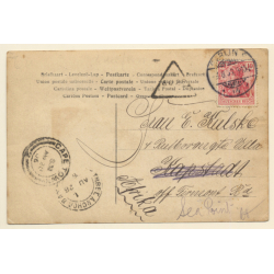Preussen: Kronprinzenpaar / Telegraphie Des Deutschen Reichs (Vintage RPPC 1906)