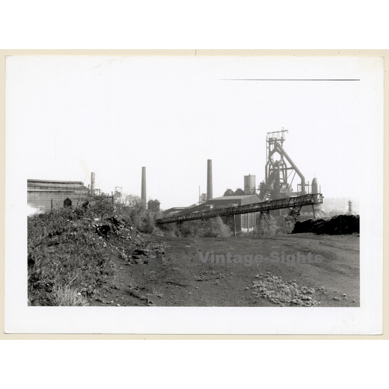 Tubize / Belgium: Forges de Clabecq *2 / Steelworks (Vintage Photo 1990s/2000s) Tubize / Belgium: Forges de Clabecq *2 / Steelworks (Vintage Photo 1990s/2000s)