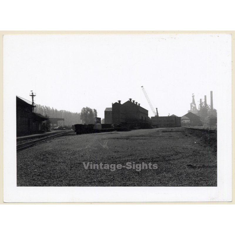 Tubize / Belgium: Forges de Clabecq *5 / Steelworks - Partial View (Vintage Photo 1990s/2000s) Tubize / Belgium: Forges de Clabecq *5 / Steelworks - Partial View (Vintage Photo 1990s/2000s)