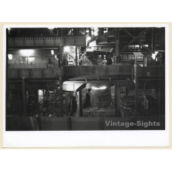 Tubize / Belgium: Forges de Clabecq *6 / Steelworks - Work Hall - Furnace (Vintage Photo 1990s/2000s)