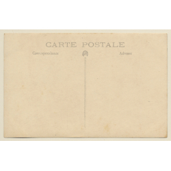 Elegant Blonde Woman With Fan / Abanico (Vintage RPPC ~1920s/1930s)