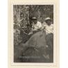 Liberia: Nativ Hunters With Killed Prey (Vintage Photo ~1950s)