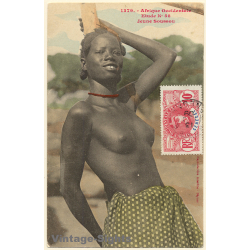 1379 Afrique Occidentale: Jeune Soussou / Ethnic Nude (Vintage PC 1909)