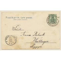 Esslingen a. Neckar: Frauenkirche - Pliensautor (Vintage PC 1904)