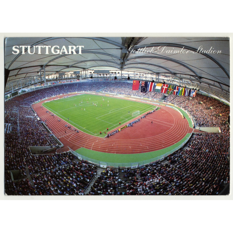 Gottlieb-Daimler-Stadion - Stuttgart / Germany (Vintage Postcard)