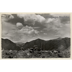 Congo Belge: Kivu - Signal Routier - Tribal Hut (Vintage RPPC ~1950s)