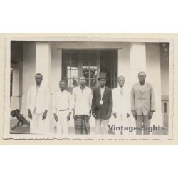 Congo Belge: Indigenous Staff Of A Colonial Households (Vintage Photo ~1930s/1940s)