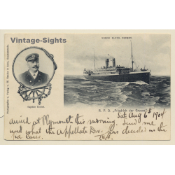 Norddeutscher Lloyd: Steamer Friedrich Der Grosse (Vintage PC 1904)