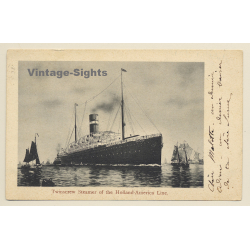 Holland-America Line: Twinscrew Steamer (Vintage PC 1906)