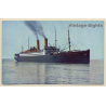 Norddeutscher Lloyd Bremen: SS George Washington / Steamer (Vintage PC 1910s/1920s)