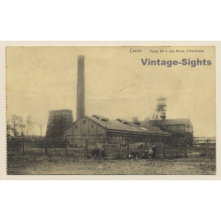 Carvin: Fosse No 4 Mines D'Ostricourt / Field Post (Vintage PC 1915)