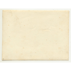 Snapshot Of Nude Man Who Jumps Into River / Congo? (Vintage 2nd Gen.Photo B/W ~1920s/1930s)