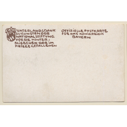 C.O.Arendts: Gruss Aus Bayern / Kriegshilfe (Vintage PC 1910s)