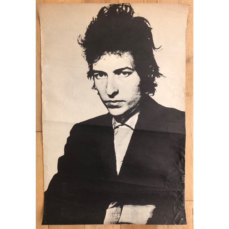 Bob Dylan / Daniel Kramer? (Rare Vintage Poster B/W ~1960s 74 x 49 cm)