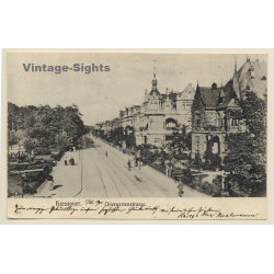 Hannover / Germany: Tiergartenstrasse (Vintage PC 1900)