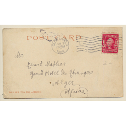 First Hoeing Of Cotton / African-American Field Workers (Vintage PC 1904)