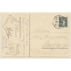 Switzerland: Matur 1920 / Studentica - Cartoon (Vintage PC 1920)