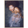 Erotic Study: Cheeky Semi Nude Curlyhead*4 / Plastic Foil (Vintage Photo East Germany 1990s)