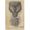 35 Générale Fortier: Dakar - Porteuse D'Eau / Ethnic Nude (Vintage PC 1900s)